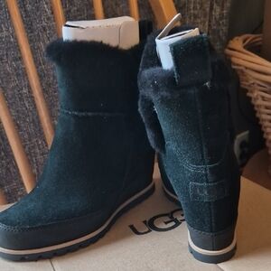 UGG Women's Dark Suede Winter Boots